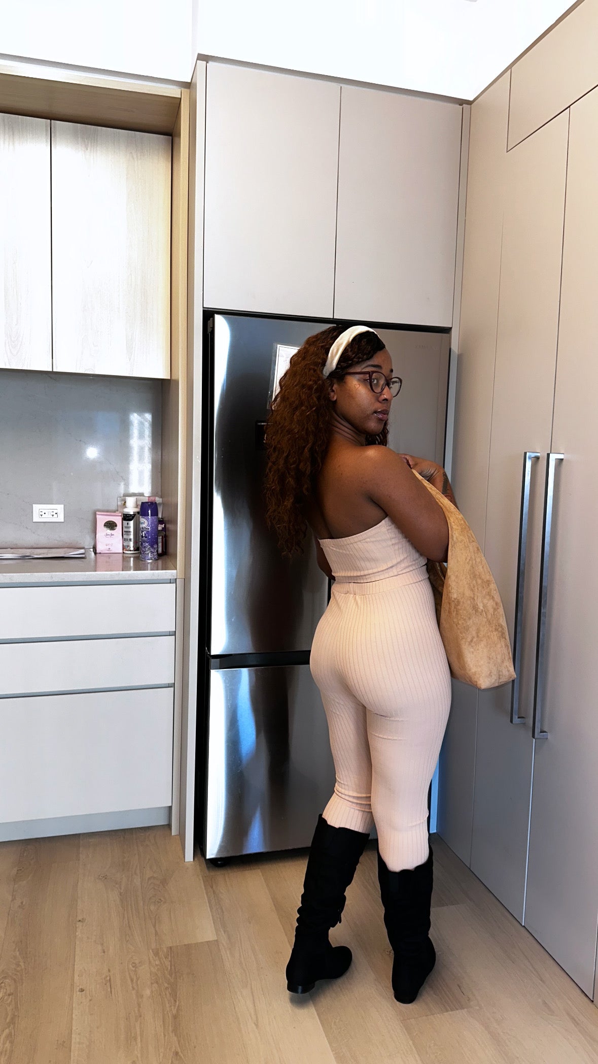 Ribbed Tube Top & Leggings Set